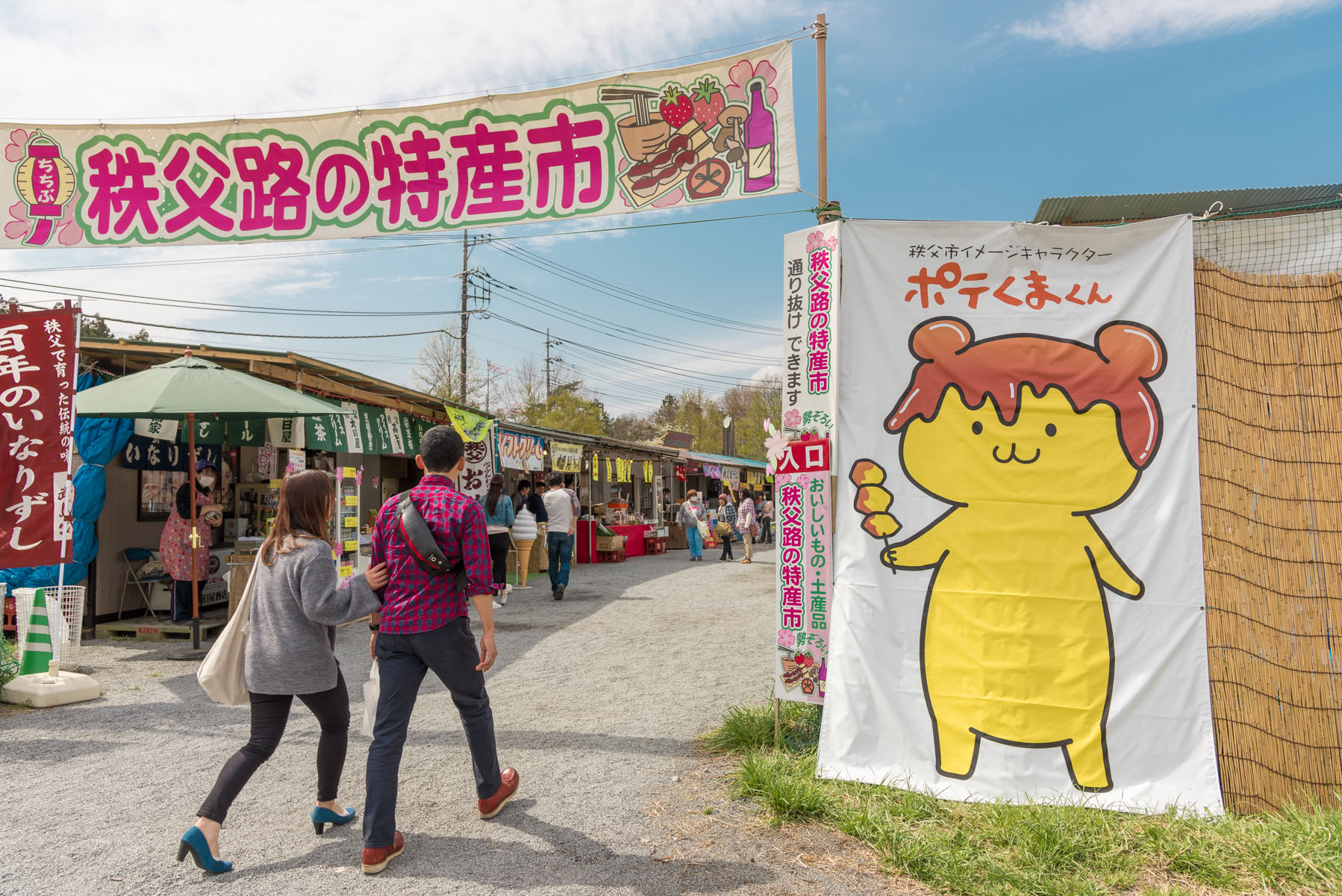 羊山公園の枝垂れ桜【秩父羊山公園：埼玉県秩父市】