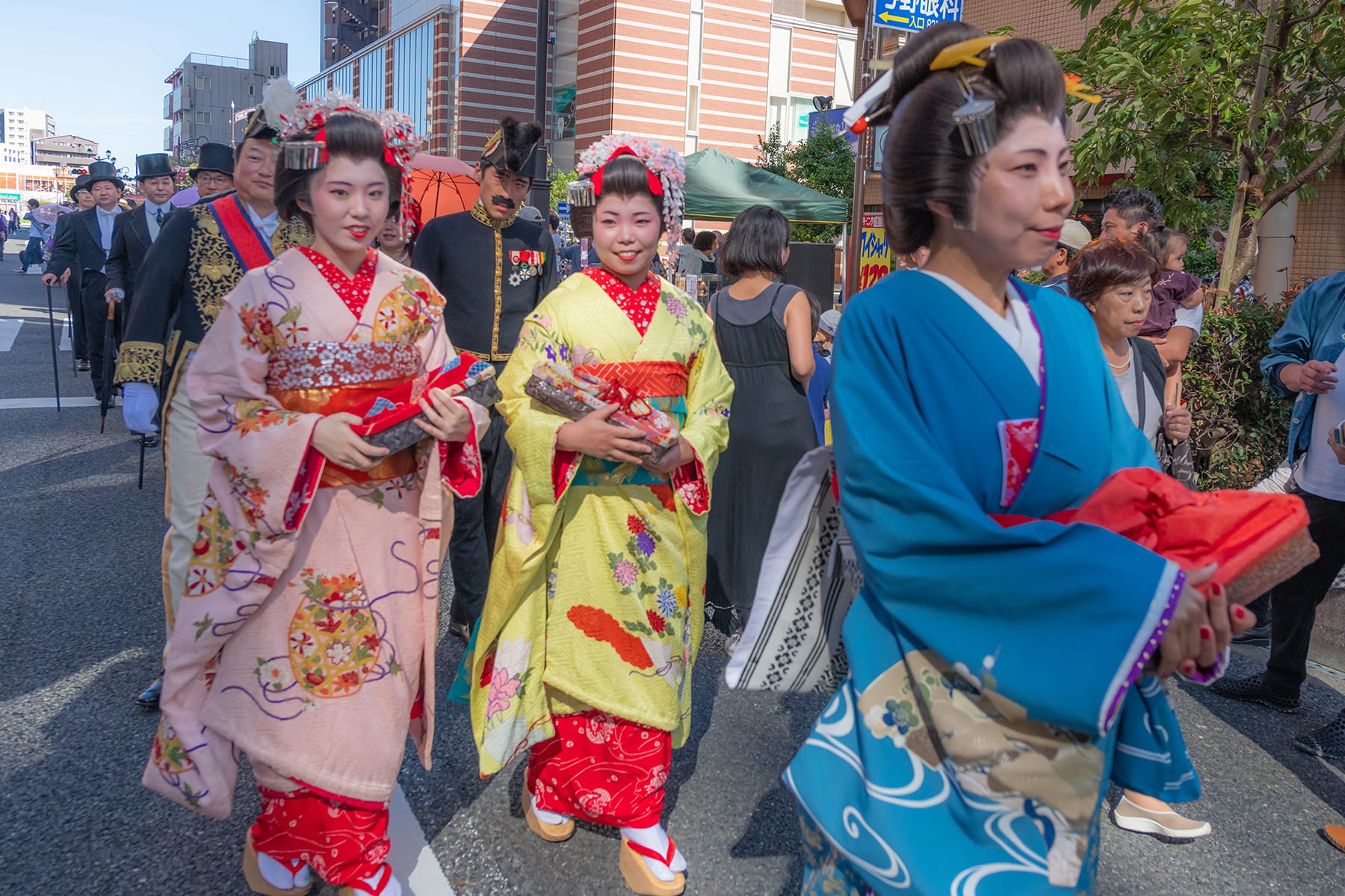 大正時代まつり 与野駅西口駅前通り周辺 さいたま市 フォトさいたま