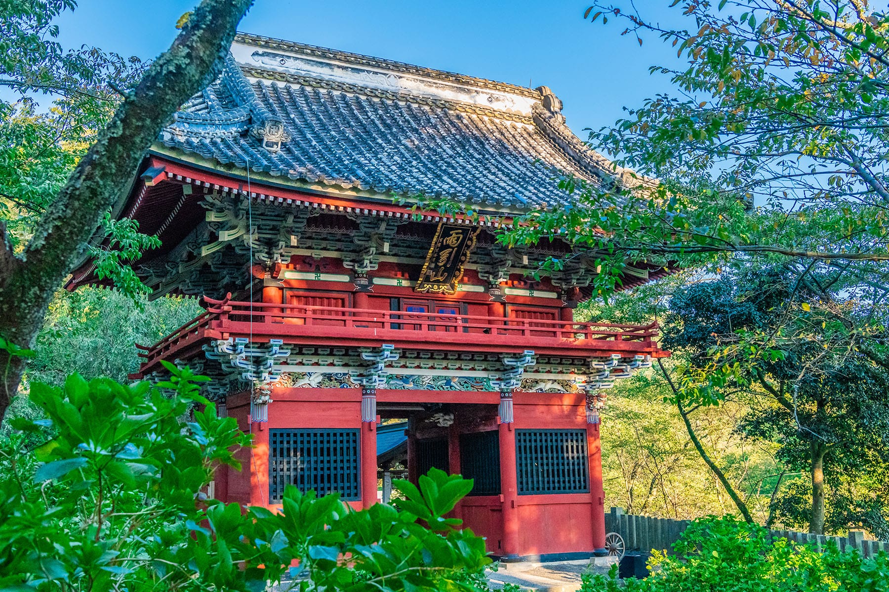 坂東札所　第２４番　【雨引山・楽法寺】