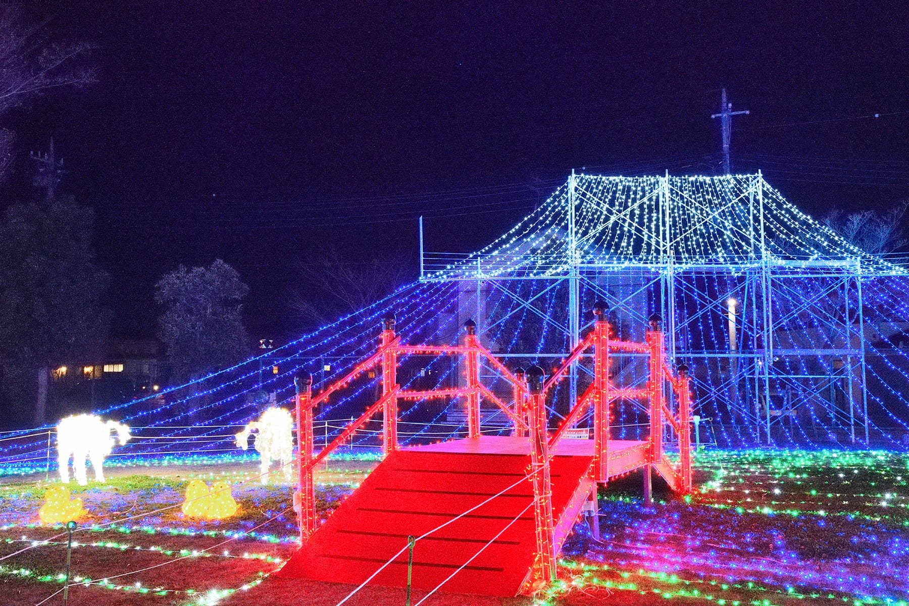 光の祭典in神川【神川町中央公民館駐車場・神川町】