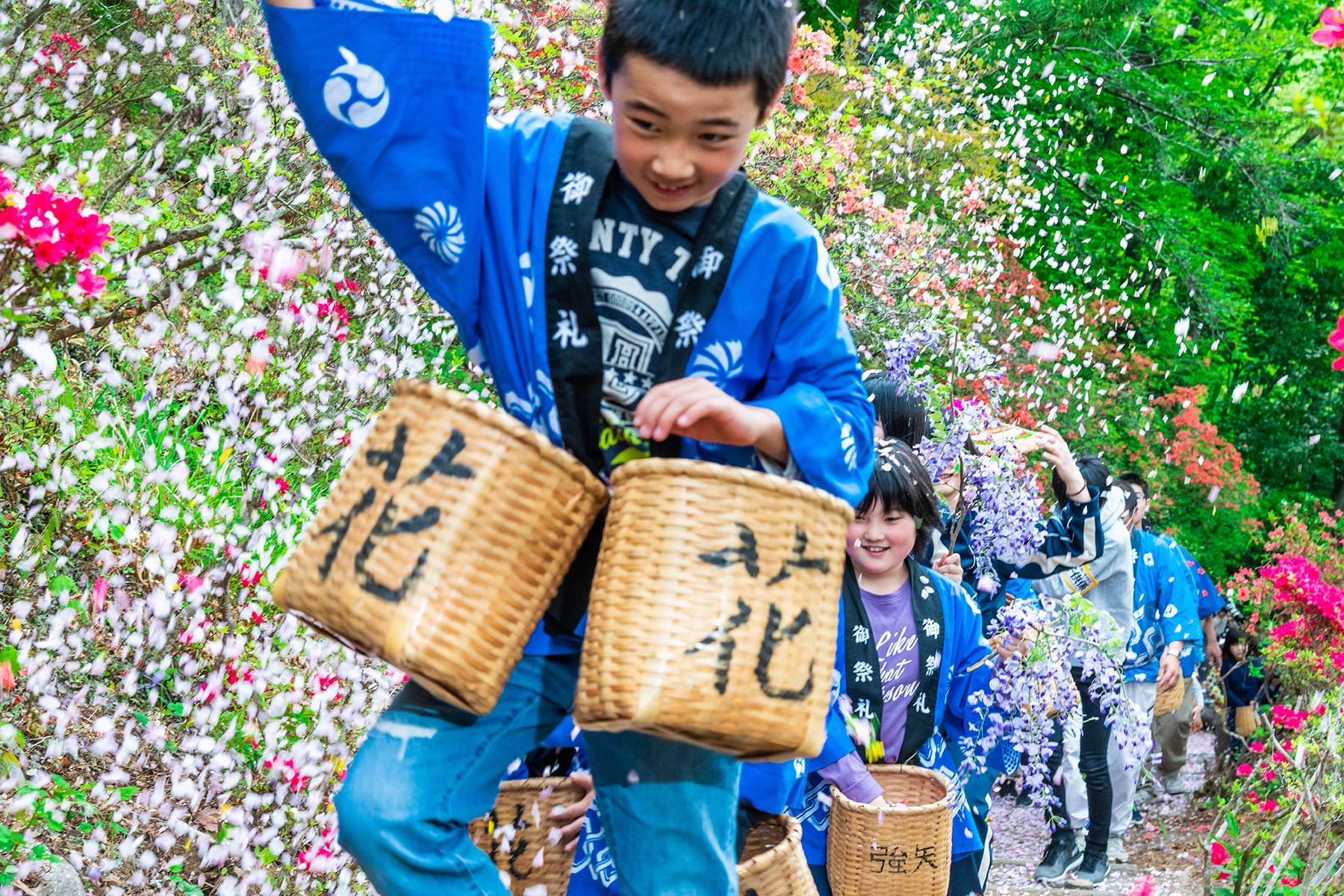 塚越の花まつり（米山薬師堂） フォトさいたま