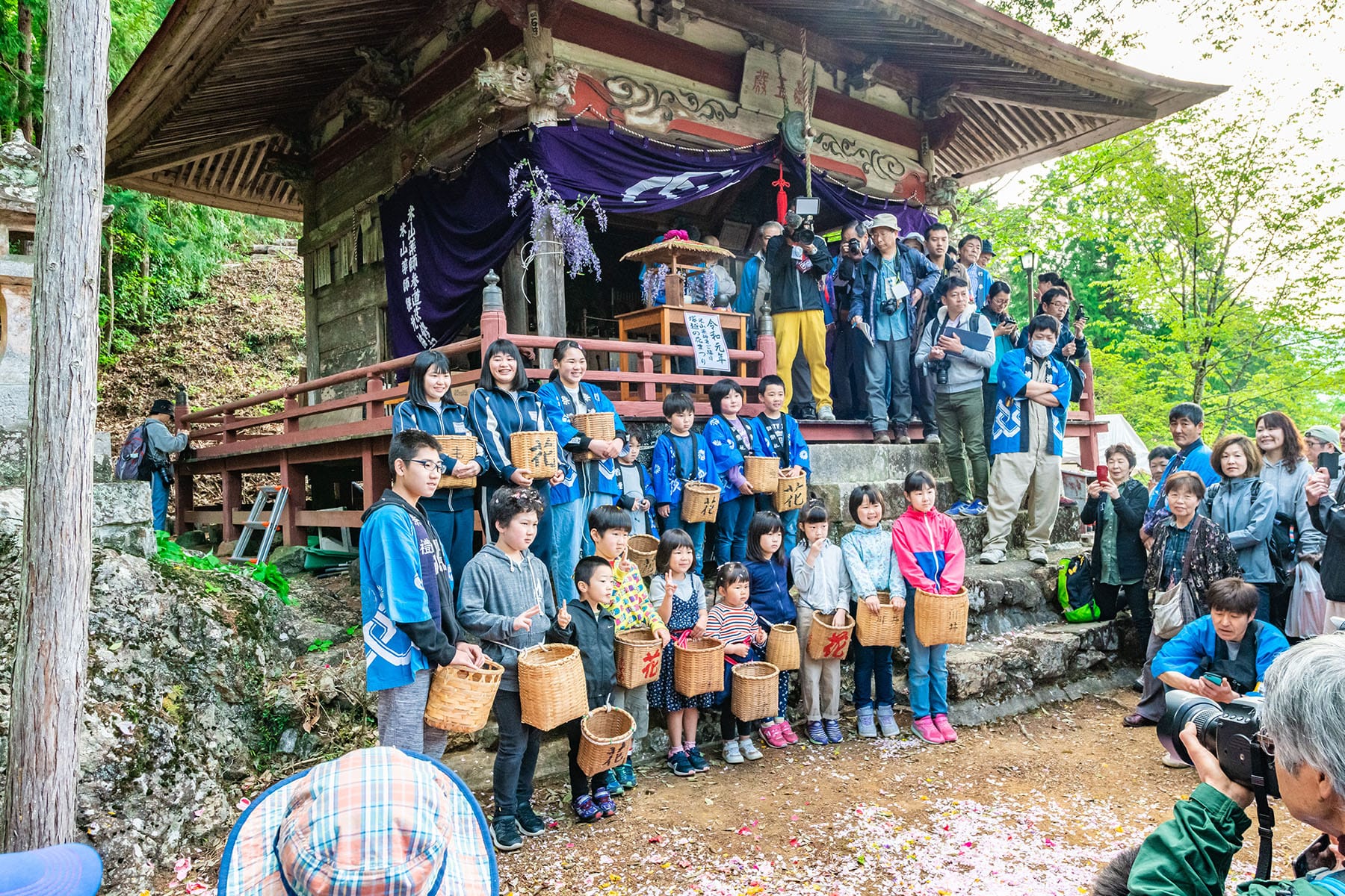 塚越の花まつり（米山薬師堂） フォトさいたま