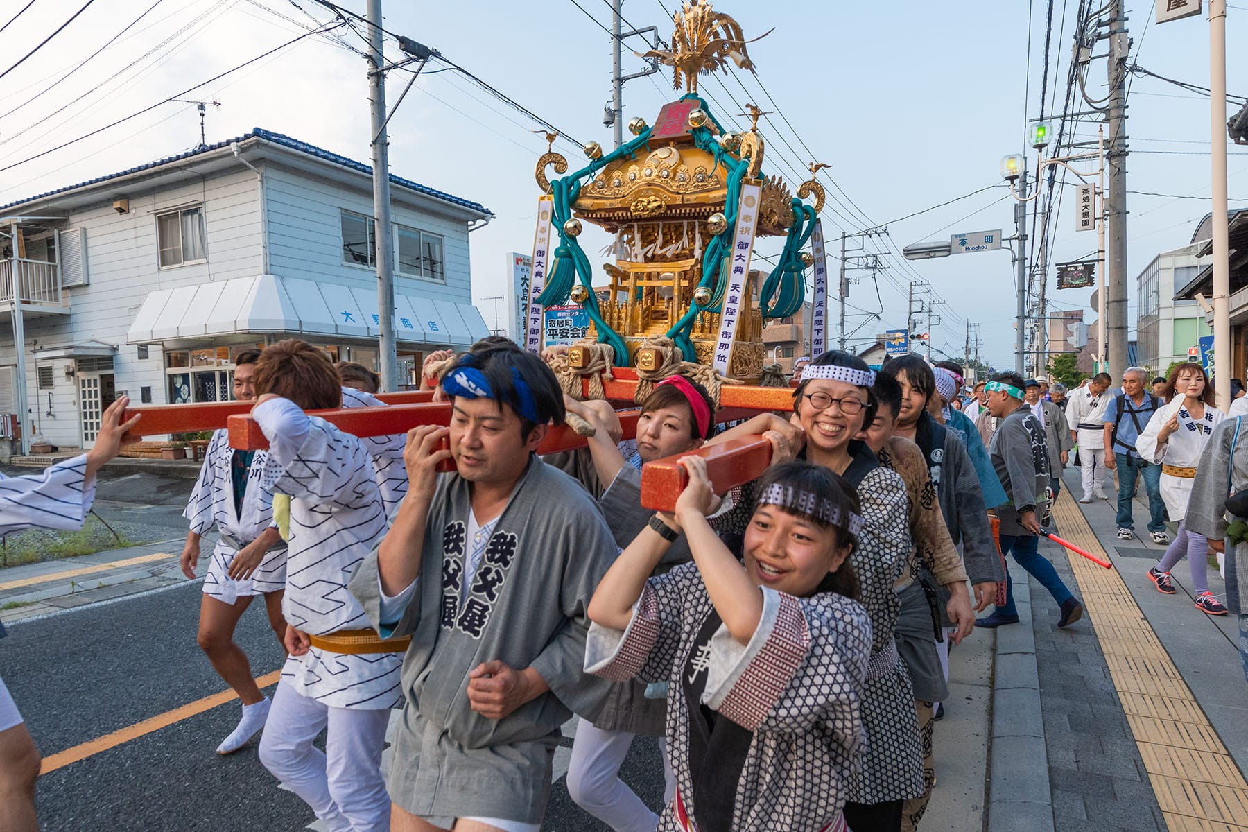 寄居玉淀水天宮祭【寄居町荒川玉淀河原：埼玉県寄居町】