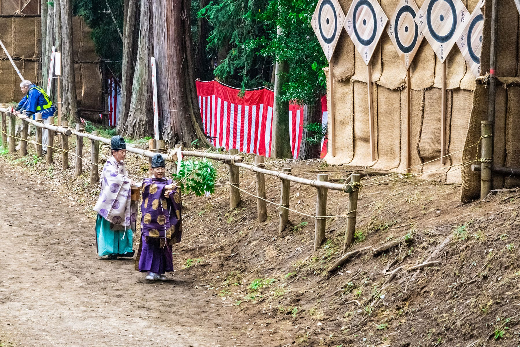 毛呂山町秋の流鏑馬【出雲伊波比神社：埼玉県入間郡毛呂山町】