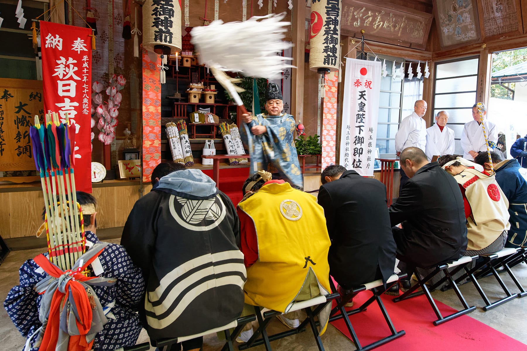 流鏑馬（やぶさめ）祭り【萩日吉神社｜埼玉県ときがわ町】