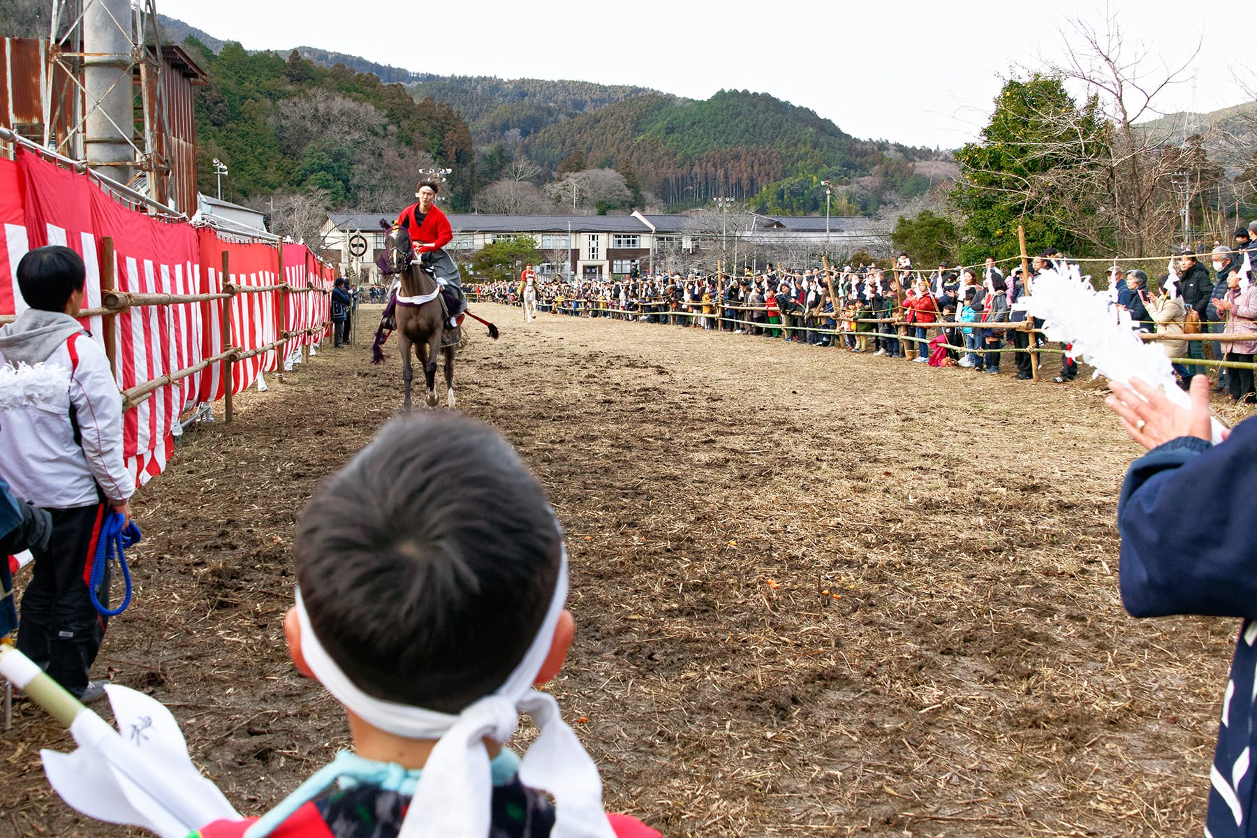 流鏑馬（やぶさめ）祭り【萩日吉神社｜埼玉県ときがわ町】