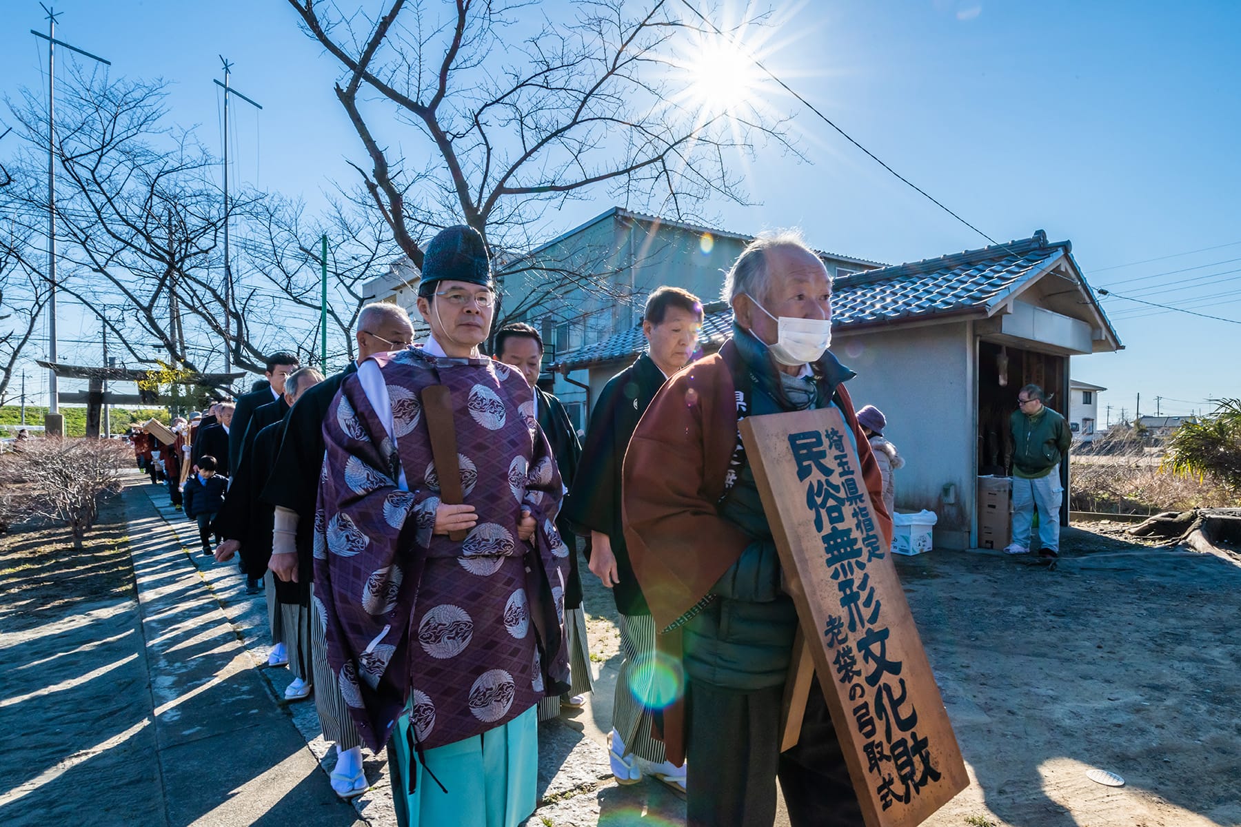 老袋の弓取式【下老袋 氷川神社｜埼玉県川越市】 | フォトさいたま