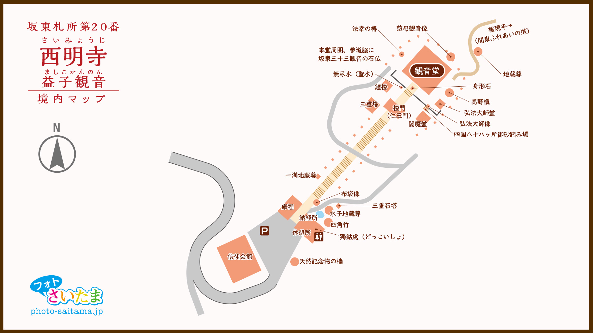 坂東札所 第２０番 【獨鈷山・西明寺】 | フォトさいたま