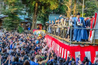 岩槻久伊豆神社節分祭