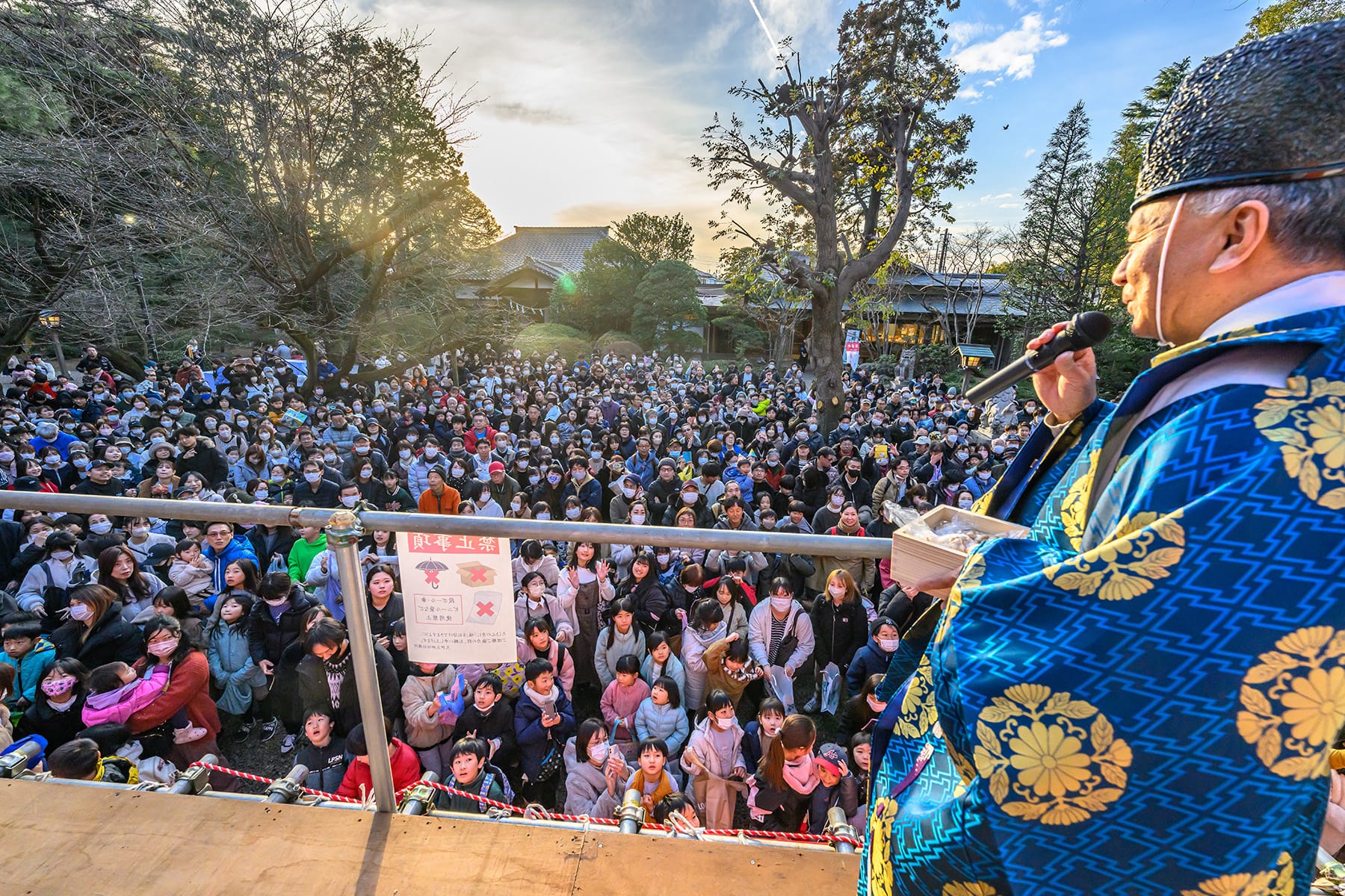 岩槻久伊豆神社節分祭 （さいたま市岩槻区）| フォトさいたま