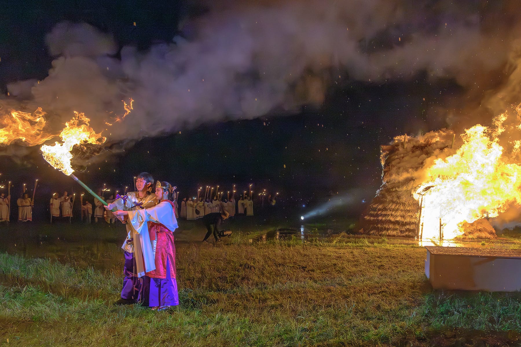 さきたま火祭り 【さきたま古墳公園｜埼玉県行田市】| フォトさいたま