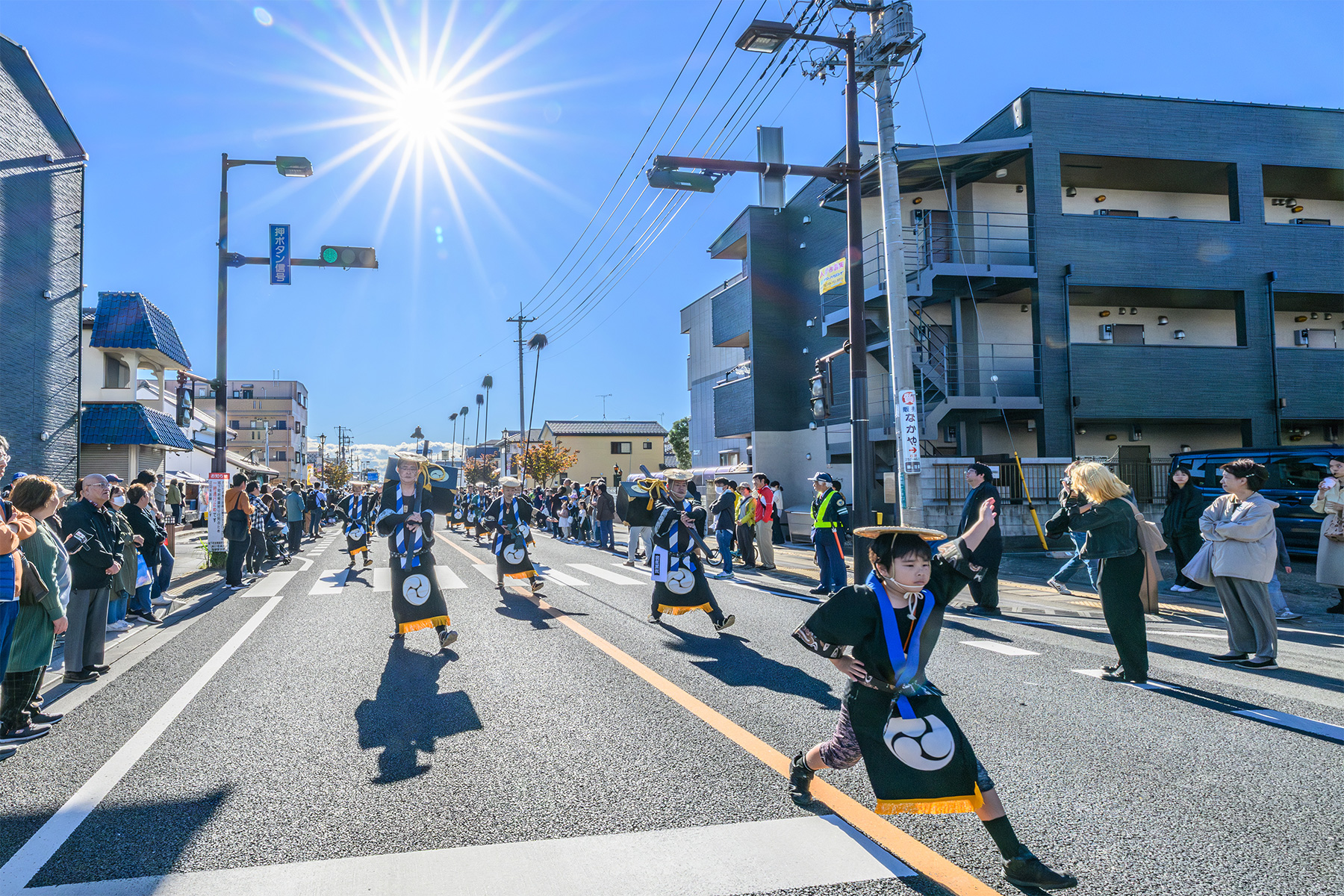 城下町岩槻鷹狩り行列【八雲神社（日光御成道）〜岩槻小学校｜さいたま市岩槻区】 | フォトさいたま