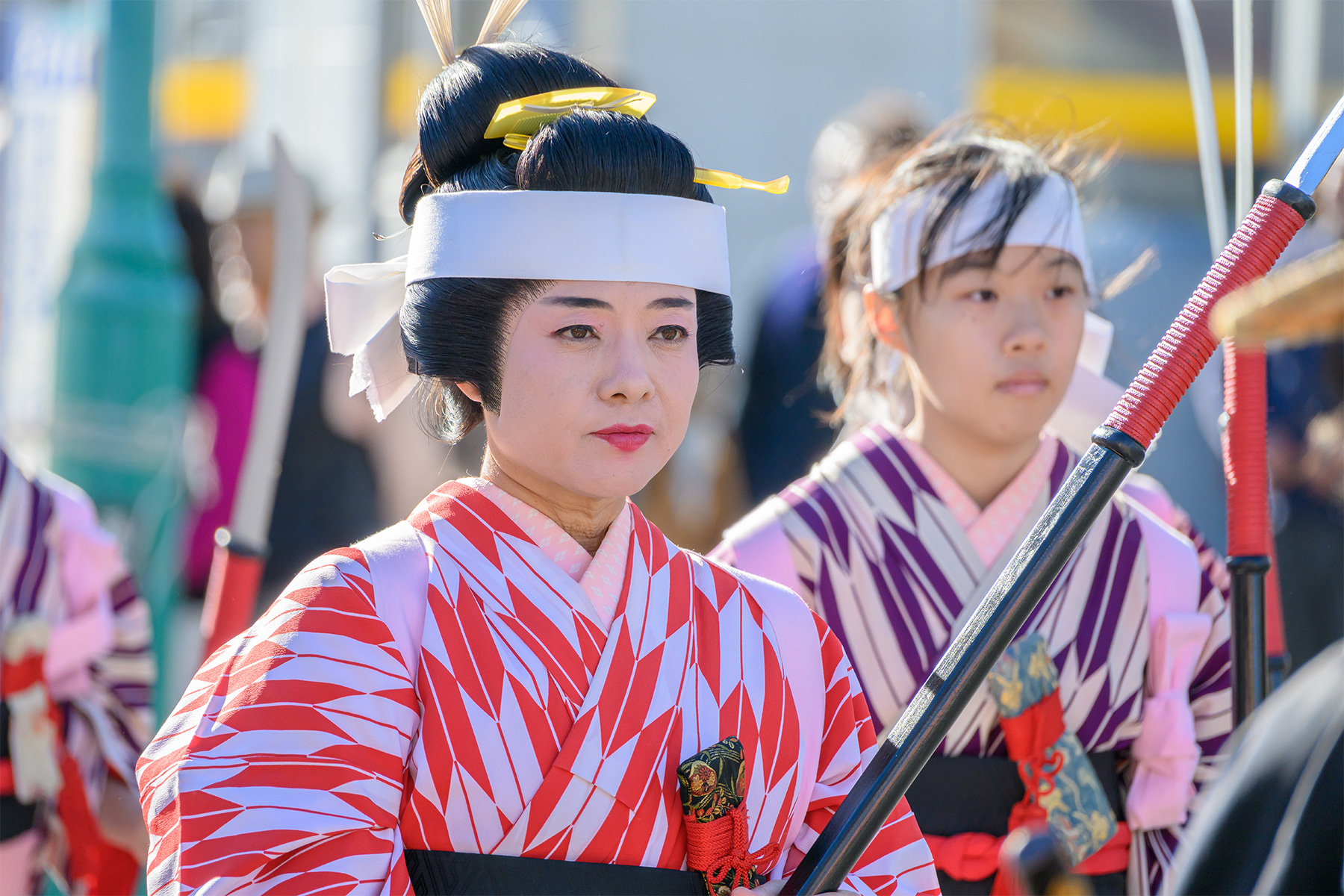 城下町岩槻鷹狩り行列【八雲神社（日光御成道）〜岩槻小学校｜さいたま市岩槻区】 | フォトさいたま