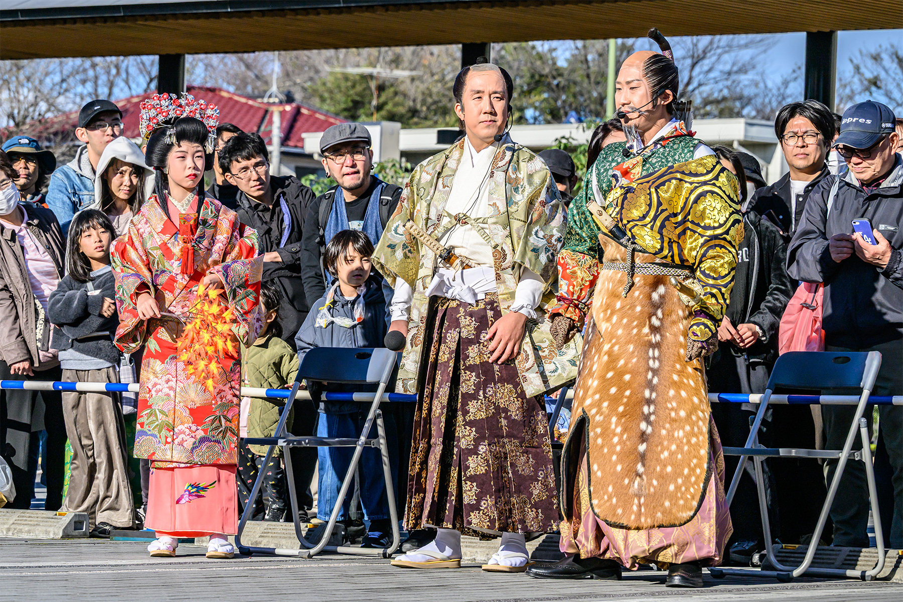 城下町岩槻鷹狩り行列【八雲神社（日光御成道）〜岩槻小学校｜さいたま市岩槻区】 | フォトさいたま
