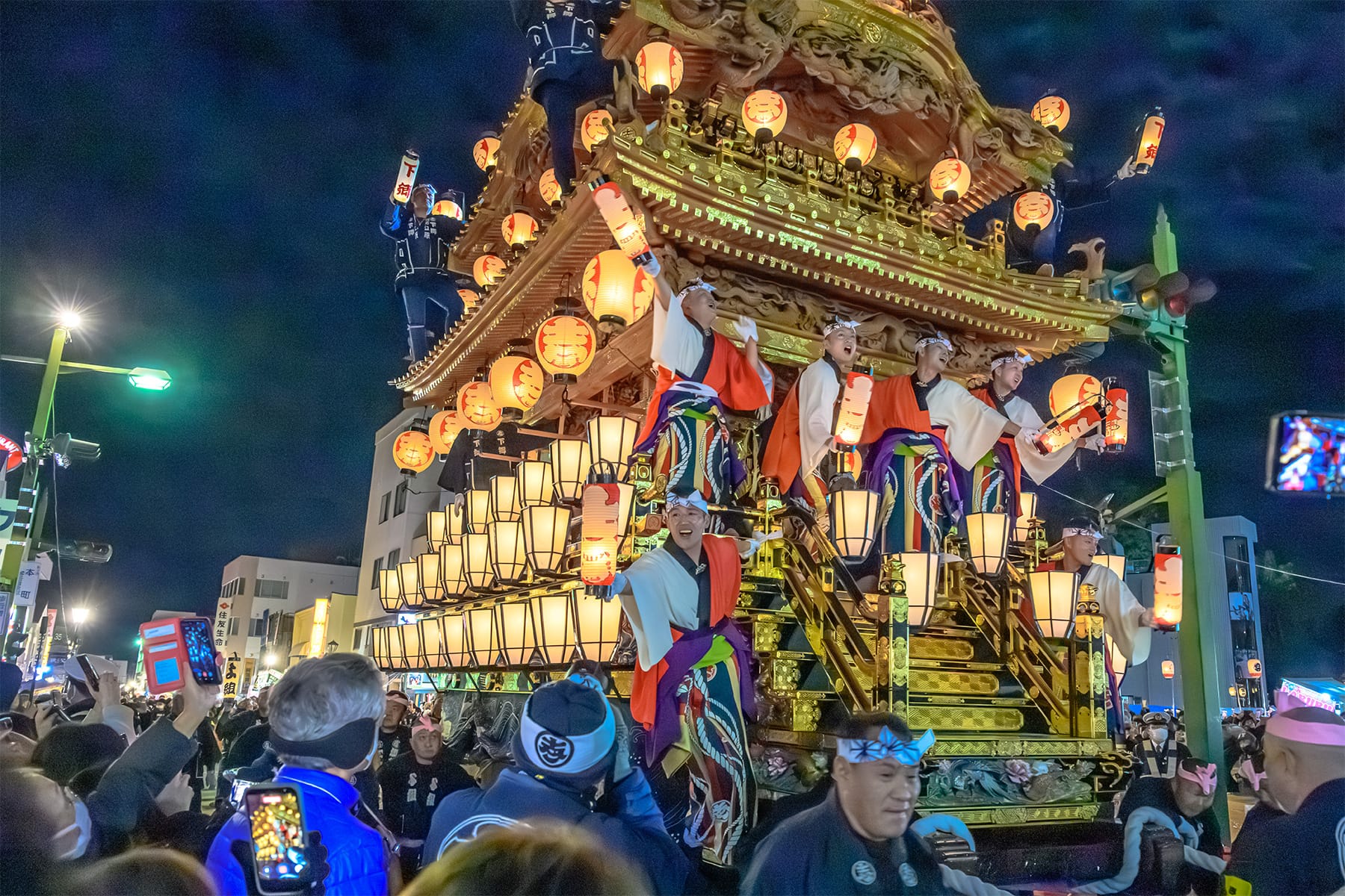 秩父夜祭 【秩父神社と秩父市街｜埼玉県秩父市】| フォトさいたま