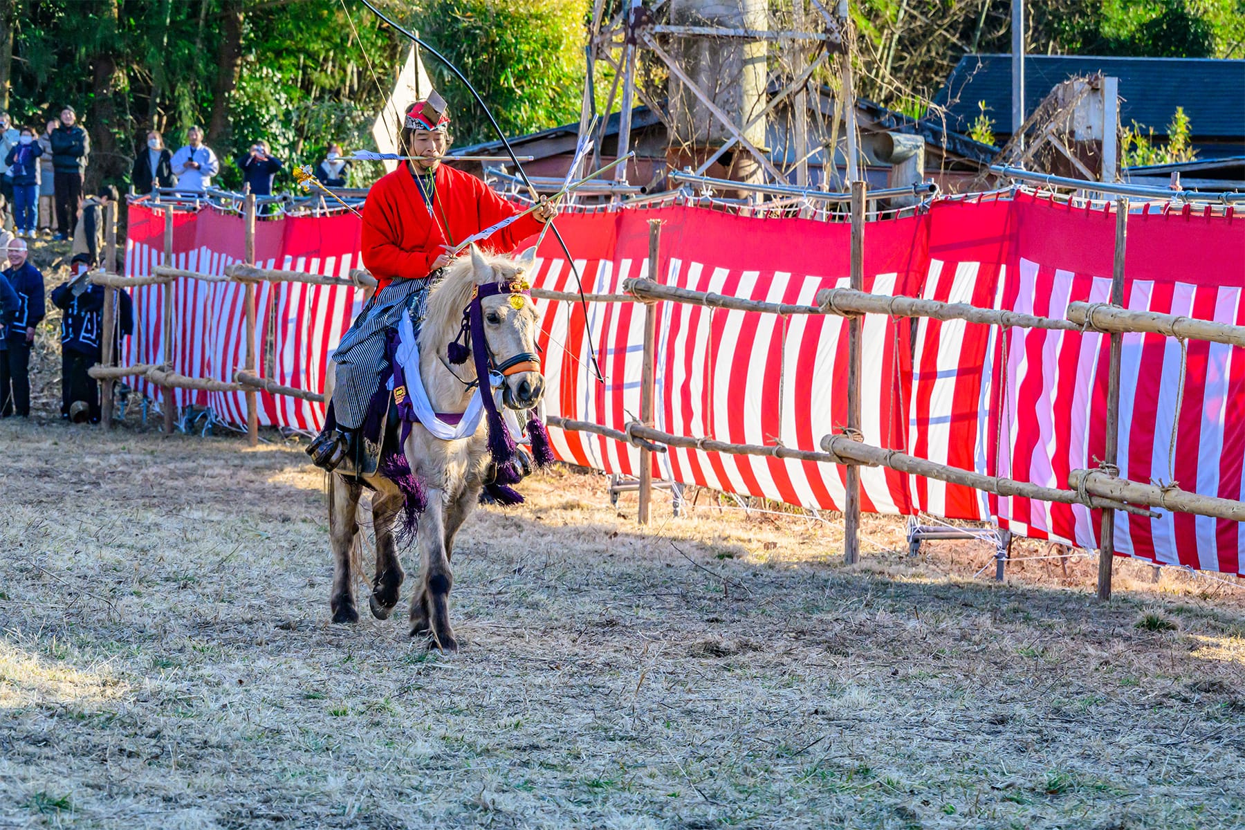 流鏑馬（やぶさめ）祭り【萩日吉神社（はぎひよしじんじゃ）｜埼玉県ときがわ町】 | フォトさいたま