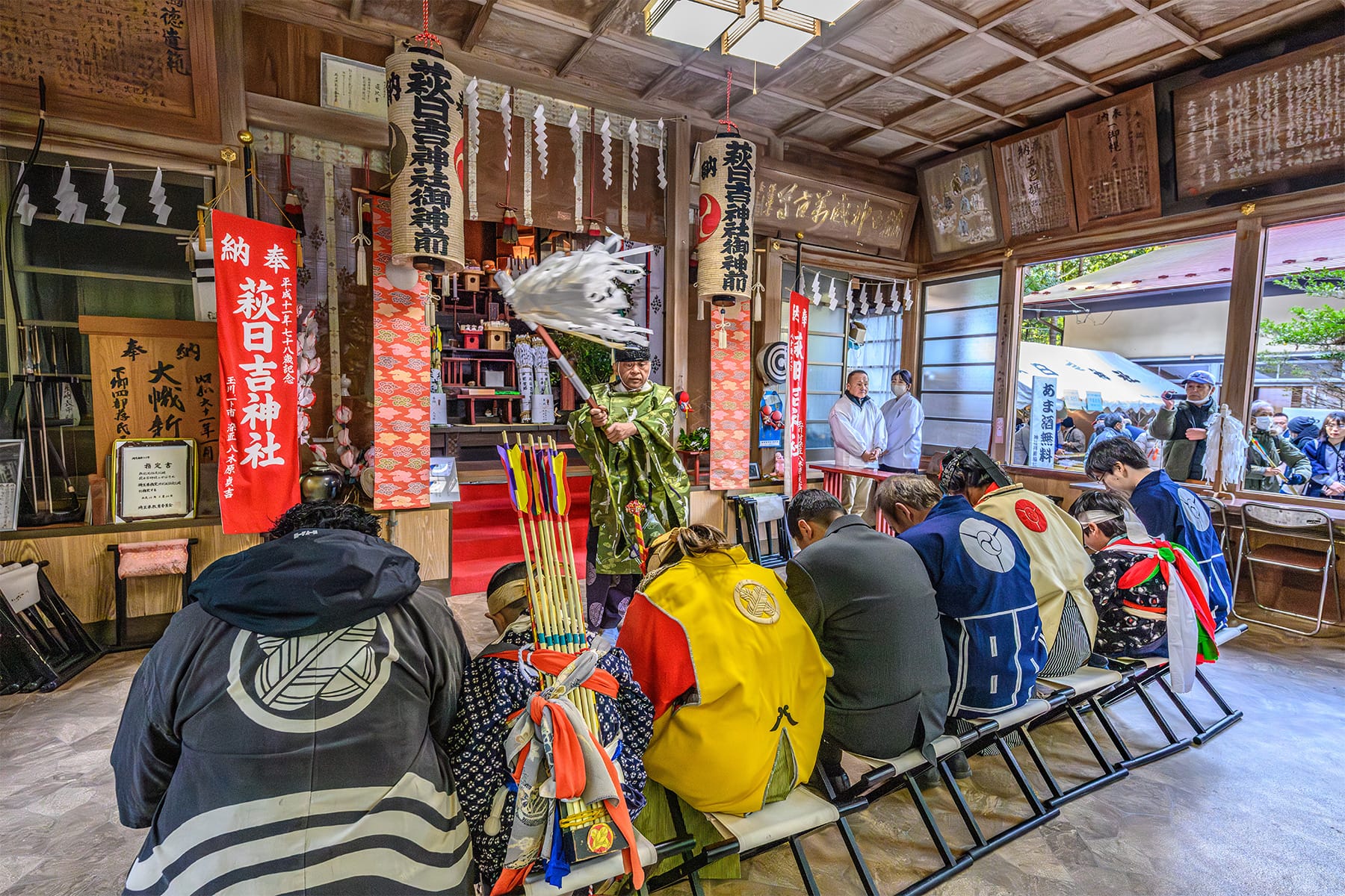 流鏑馬（やぶさめ）祭り【萩日吉神社（はぎひよしじんじゃ）｜埼玉県ときがわ町】 | フォトさいたま