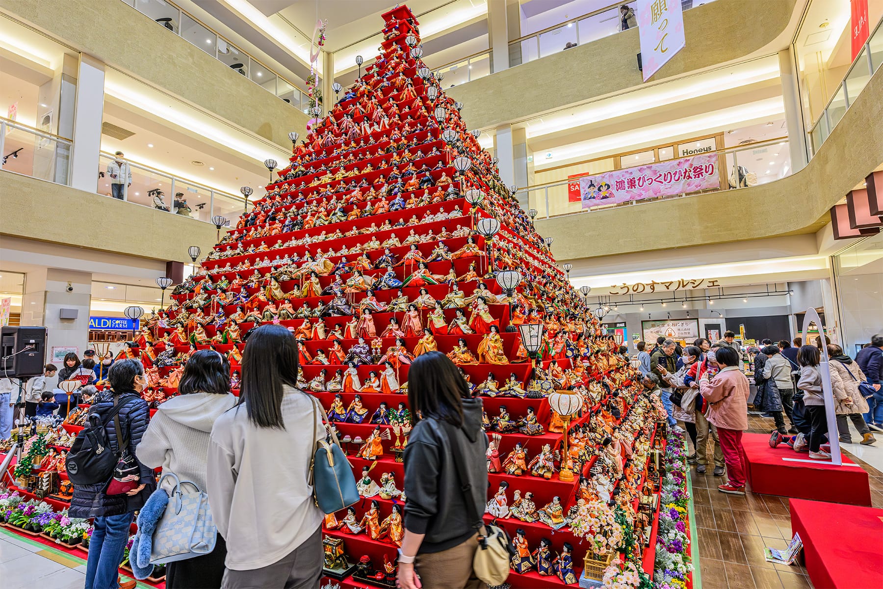 鴻巣びっくりひな祭り【エルミこうのすショッピングモール（メイン会場） 他｜埼玉県鴻巣市】 | フォトさいたま